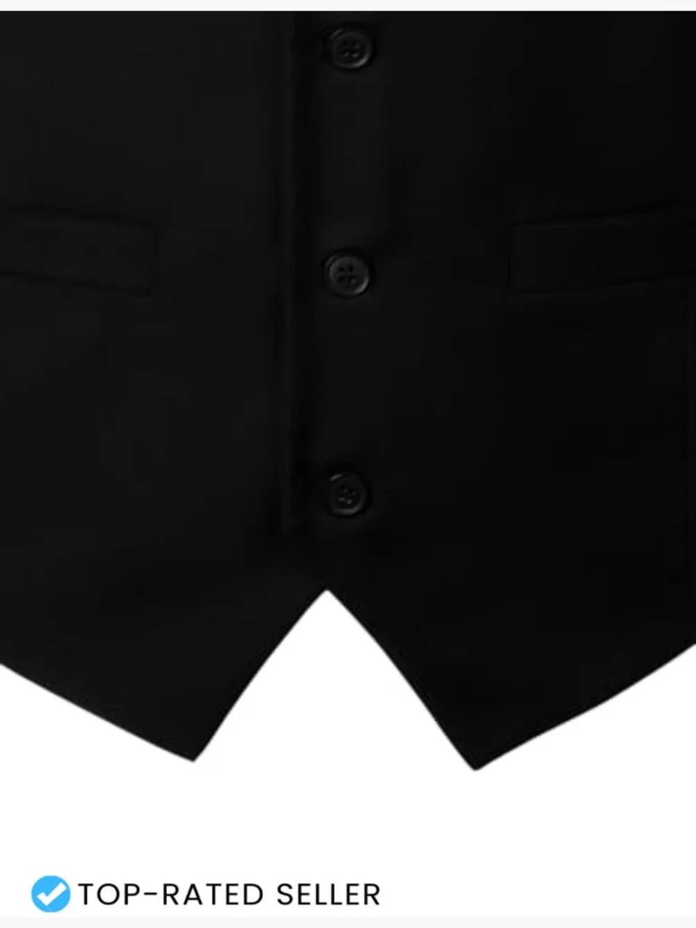 Men's Slim Fit Formal Wedding Dress Vest Classic Elegant Sleeveless Button Up